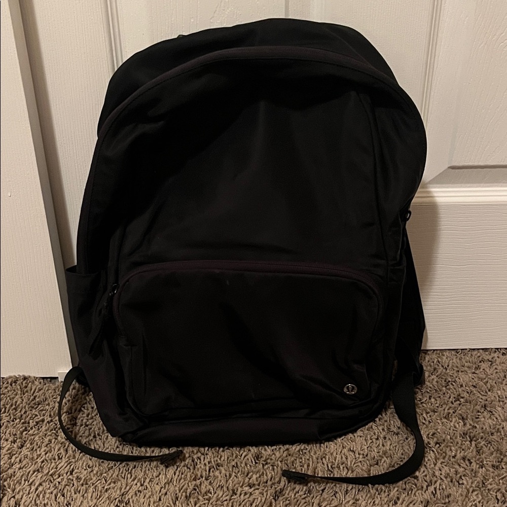 Lululemon Athletica Black Backpack